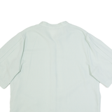 Womens Blouse Blue 90s L