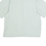 Womens Blouse Blue 90s L