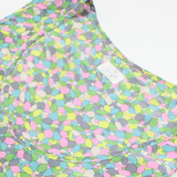 HARTFORD Womens Printed Vest Green Sleeveless Floral S