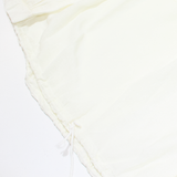 Womens Blouse Cream V-Neck Long Sleeve XL