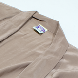 Womens Blouse Brown V-Neck Long Sleeve L