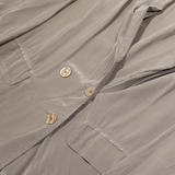 Womens Blouse Brown V-Neck Long Sleeve L