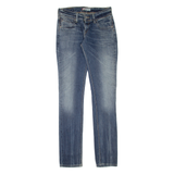 LEVI'S 473 Womens Jeans Blue Slim Skinny Stone Wash W29 L34