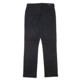 LEVI'S Classic Rise Womens Jeans Black Regular Straight W29 L29