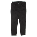 LEVI'S 721 High Rise Womens Jeans Black Slim Skinny W30 L26