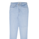 LEVI'S 721 HIgh Rise Womens Jeans Blue Slim Skinny W26 L30