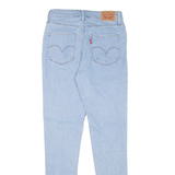 LEVI'S 721 HIgh Rise Womens Jeans Blue Slim Skinny W26 L30