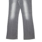 LEVI'S 518 Superlow Made In USA Womens Jeans Grey Bootcut Stone Wash W30 L31