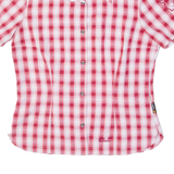 JACK WOLFSKIN Outdoor Womens Shirt Red Check M