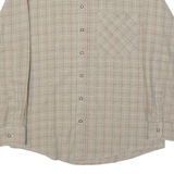 SEIDENSTICKER Mens Shirt Green Plaid Long Sleeve XL