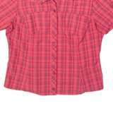 MAMMUT Womens Shirt Pink Plaid XL