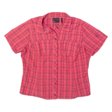 MAMMUT Womens Shirt Pink Plaid XL