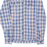TOMMY HILFIGER Mens Shirt Blue Plaid Long Sleeve XL
