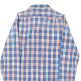 TOMMY HILFIGER Mens Shirt Blue Plaid Long Sleeve XL