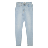 LEVI'S 710 Womens Jeans Blue Slim Skinny Stone Wash W27 L30