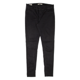 LEVI'S 710 BIG E Womens Jeans Black Slim Skinny W31 L32