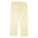 NAUTICA Mens Jeans Yellow Regular Straight W34 L29