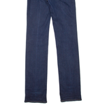 LEVI'S 714 Womens Jeans Blue Regular Straight W23 L32