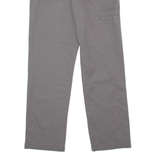 DICKIES Flex Workwear Mens Twill Trousers Grey Slim Tapered W30 L30