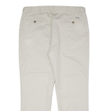 DICKIES Khaki Mens Twill Trousers Grey Regular Straight W40 L32