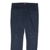 DICKIES Workwear Chino Womens Trousers Black Regular Straight W34 L31