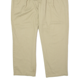 DICKIES Workwear Mens Twill Trousers Beige Slim Straight W36 L28