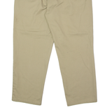 DICKIES Workwear Mens Twill Trousers Beige Slim Straight W36 L28