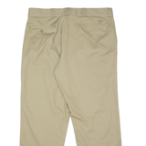 DICKIES 874 Original Workwear Mens Twill Trousers Beige Regular Straight W38 L28