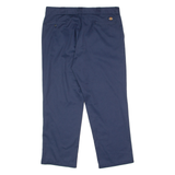 DICKIES 874 Original Workwear Mens Twill Trousers Blue Regular Straight W40 L30