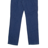 LEVI'S Womens Trousers Blue Slim Straight W28 L30