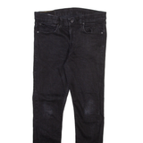 LEVI'S 519 Jeans Hi-ball Mens Black Slim Skinny W31 L29