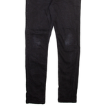 LEVI'S 519 Jeans Hi-ball Mens Black Slim Skinny W31 L29