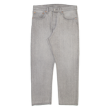 LEVI'S 501 BIG E Jeans Womens Grey Regular Straight Stone Wash W30 L26