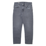 LEVI'S 512 BIG E Jeans Mens Grey Slim Tapered Stone Wash W30 L26