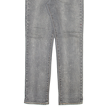 LEVI'S 511 Jeans Mens Grey Slim Straight Stone Wash W32 L32
