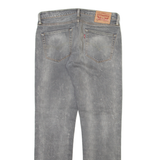 LEVI'S 511 Jeans Mens Grey Slim Straight Stone Wash W32 L32