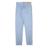 LEVI'S 501S Jeans Womens Blue Skinny Straight W24 L28