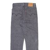 LEVI'S 501 Jeans Womens Grey Regular Straight Stone Wash W25 L26