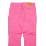 LEVI'S 541 Jeans Customised Mens Pink Athletic Tapered W32 L30