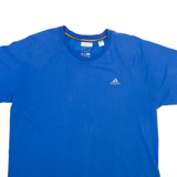 ADIDAS Mens T-Shirt Blue M