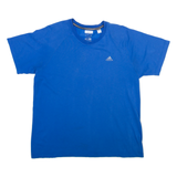 ADIDAS Mens T-Shirt Blue M