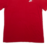NIKE Mens T-Shirt Red S