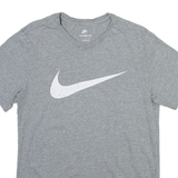 NIKE Mens T-Shirt Grey S