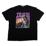 GILDAN Travis Scott Mens Band T-Shirt Black USA 2XL