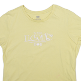 LEVI'S Mens T-Shirt Yellow L