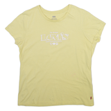 LEVI'S Mens T-Shirt Yellow L