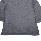 HARD ROCK CAFE Womens T-Shirt Grey 3/4 Sleeve M