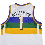 NIKE NBA New Orleans Pelicans Mens Jersey White Sleeveless USA V-Neck M