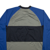 NIKE Mens T-Shirt Grey Long Sleeve M