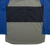 NIKE Mens T-Shirt Grey Long Sleeve M